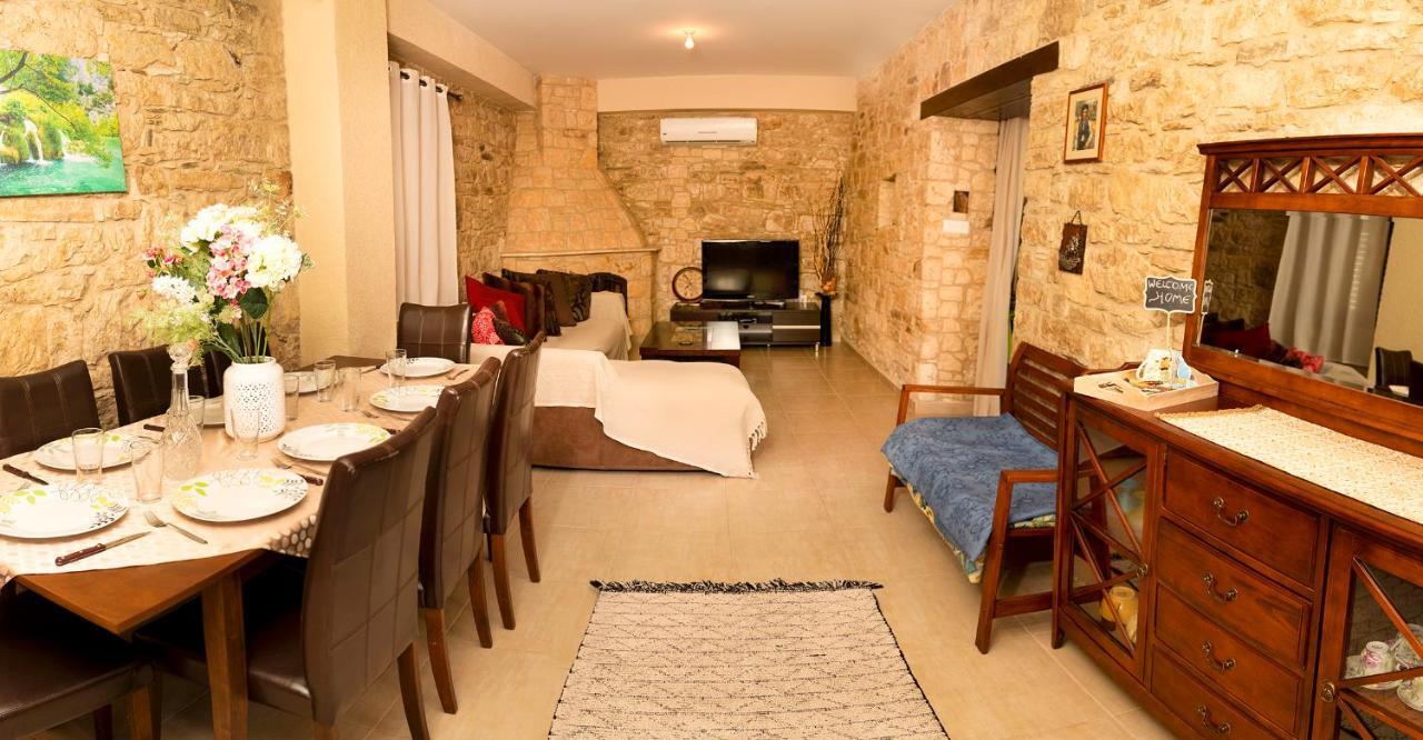 Вилла Salamiou Stone House Пафос Экстерьер фото