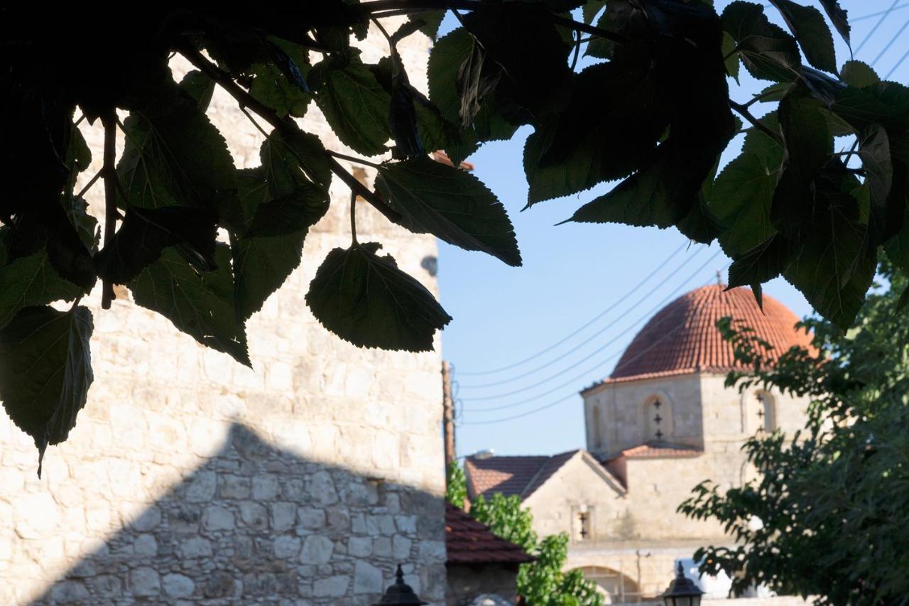 Вилла Salamiou Stone House Пафос Экстерьер фото